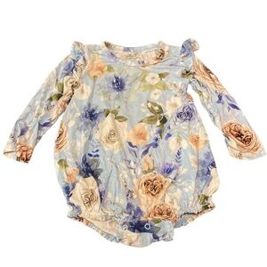 Posh Peanut Frostine Long Sleeve Bubble Romper 18-24 months